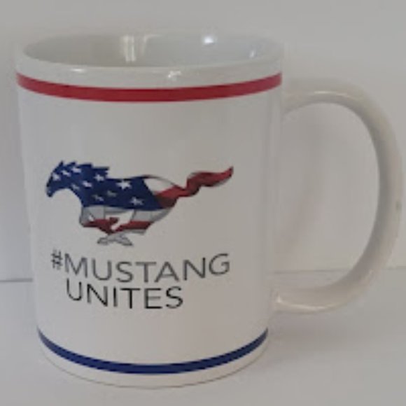 Set of 2 Ford Mustang Collectible Mugs Licensed Ford Products - Picture 5 of 5